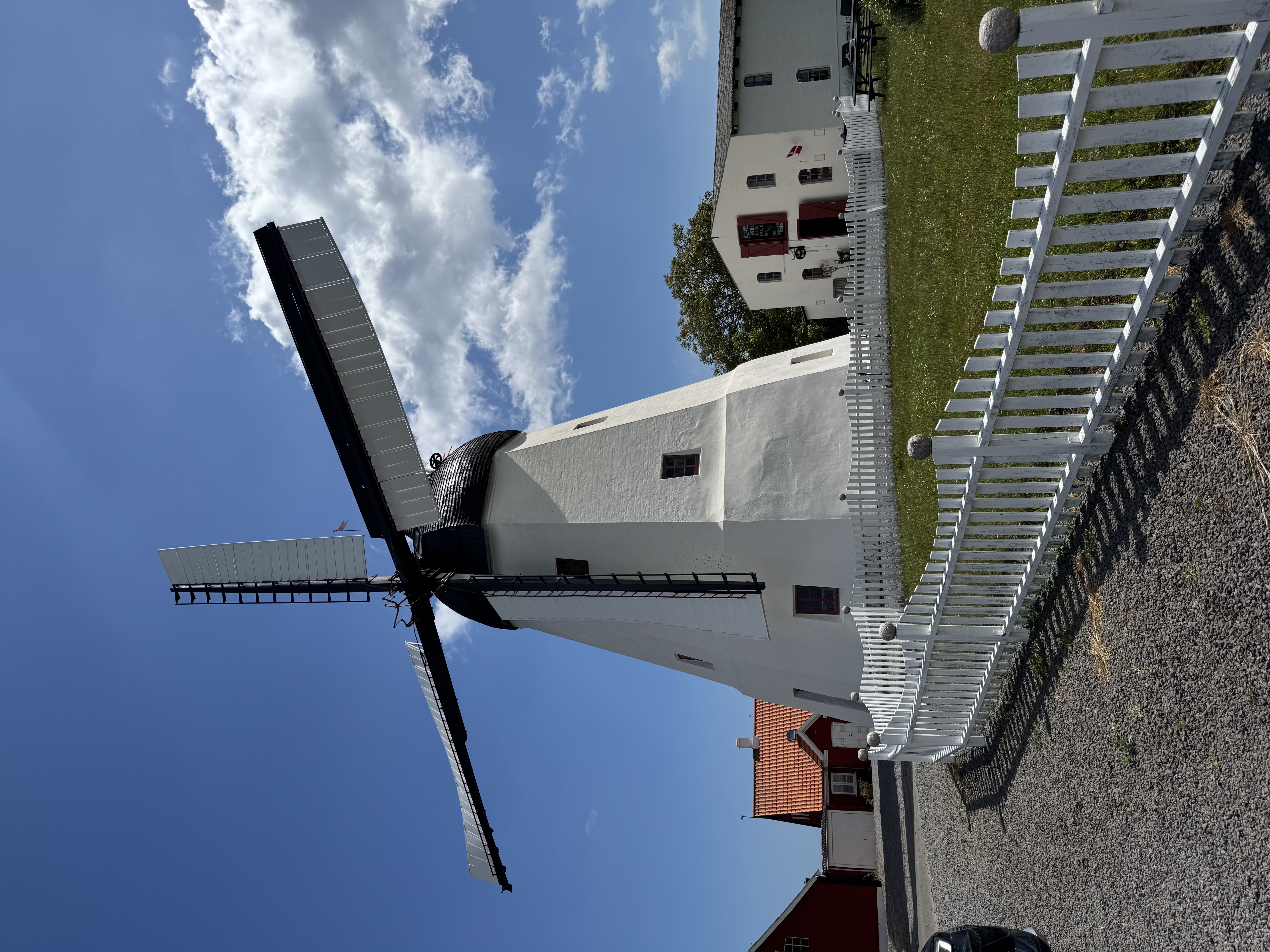 Historische Windmühle auf Bornholm